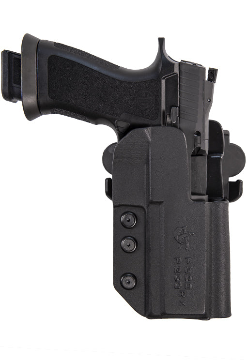Comp-Tac International OWB Kydex Modular Holster for S&W M&P 9 M1/M2 4.5" Barrel, RH, Black