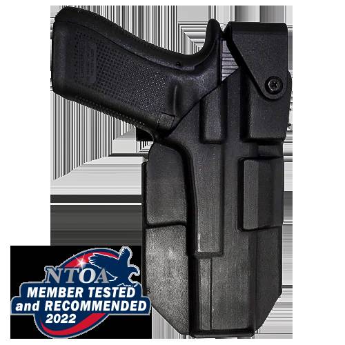 Comp-Tac CT3 Level III Duty Holster Glock 19 Gen 5 Left-Hand Black