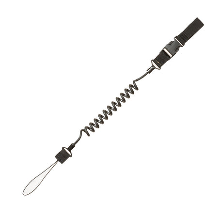 Tac Shield Pistol Lanyard Black for Belt or Vest