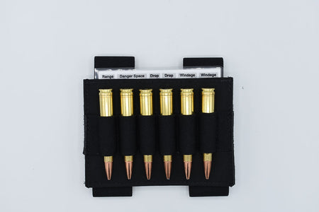 Tac Shield Precision Rifle Stock Shell Holder Black 8 Shells