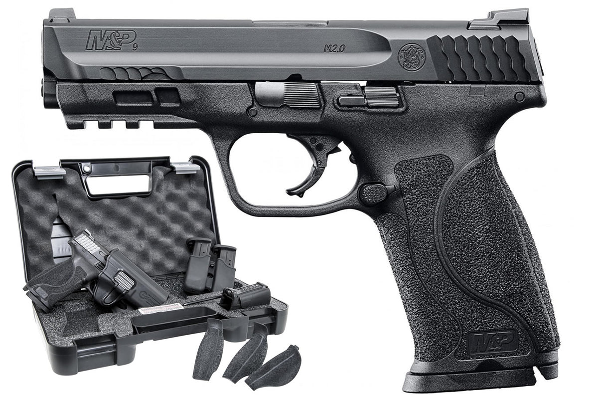 dSMITH & WESSON M&P M2.0 CARRY & RNGE 9MM PSTL 4.25" 17RD
