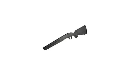Ruger American Long Action Stock Assembly - Black Plastic