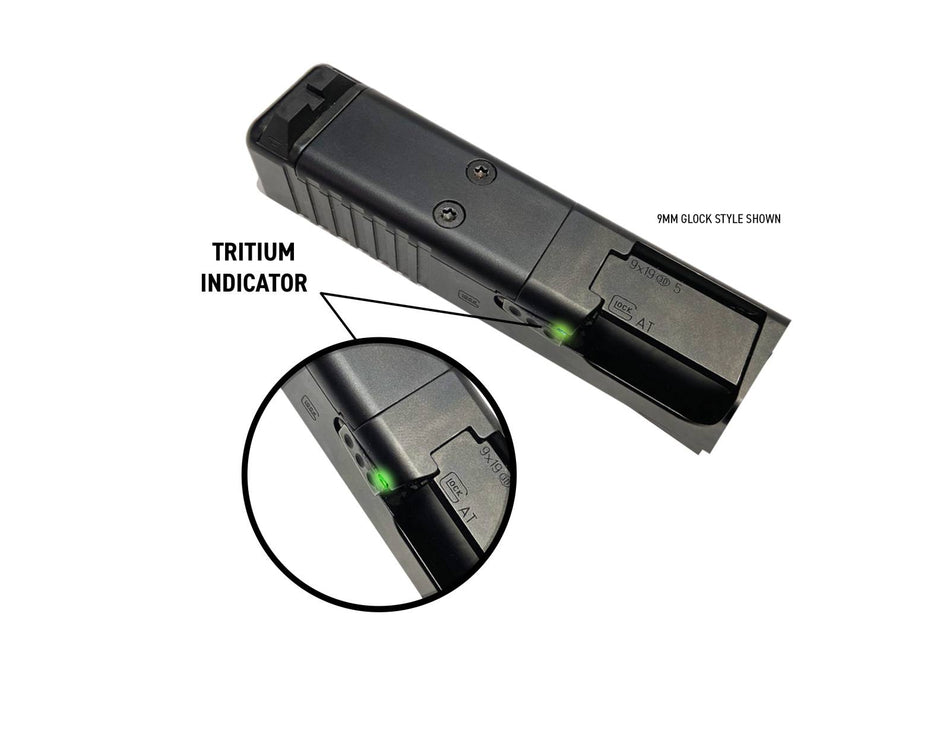 ATI Tritium Loaded Chamber Indicator Extractor for 9mm Glock Gen 3-5 Models 17, 19, 26, 34 & 45