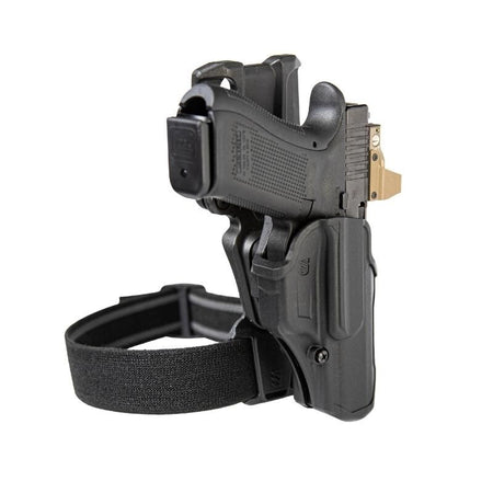 Blackhawk L2C Overt T-Series Holster for Glock 17/19/22/23/31/32/45 Right Hand Black