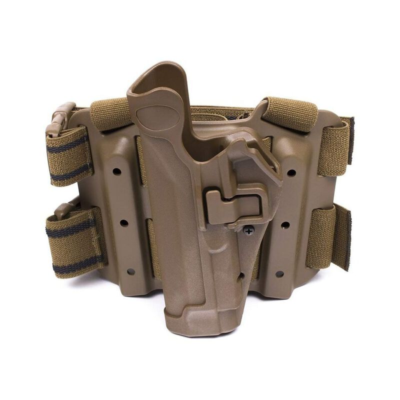 Blackhawk SERPA Tactical Level II Holster - Glock 17/19/20/21/22/23/31/32 & S&W M&P LH Black
