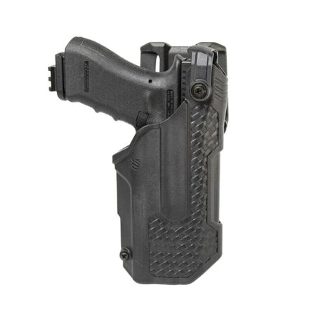 Blackhawk T-Series L3D Duty Holster Glock 17/22 Streamlight TLR7 TLR-R Right Hand Basketweave