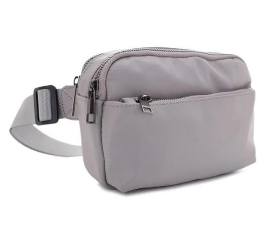 Jessie & James Waimea Concealed Carry Fanny Pack 5.5"H x 8.25"W x 2"D - Gray