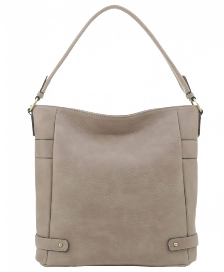 Jessie & James Selina Hobo Concealed Carry Handbag 13.25"H x 13"W x 5.4"D - Dark Stone