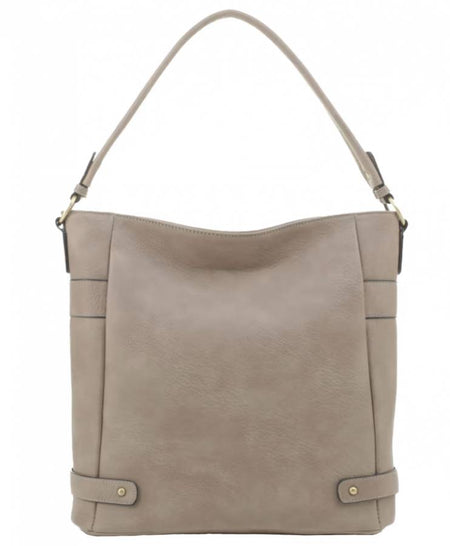 Jessie & James Selina Hobo Concealed Carry Handbag 13.25"H x 13"W x 5.4"D - Dark Stone