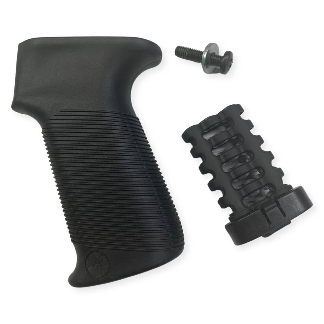 M+M Industries Grooved AK-47 Pistol Grip Black