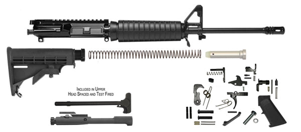 Del-Ton 16" Mid-Length Lightweight AR-15 Rifle Kit
