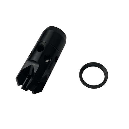 M+M Industries Chaos Muzzle Brake 5/8x24 RH Thread with Crush Washer