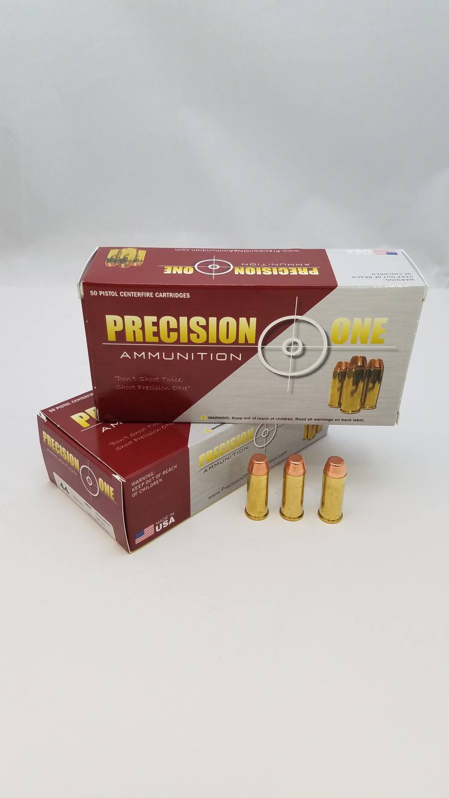 Precision One  .44 S&W Special 240 gr JSP ammo