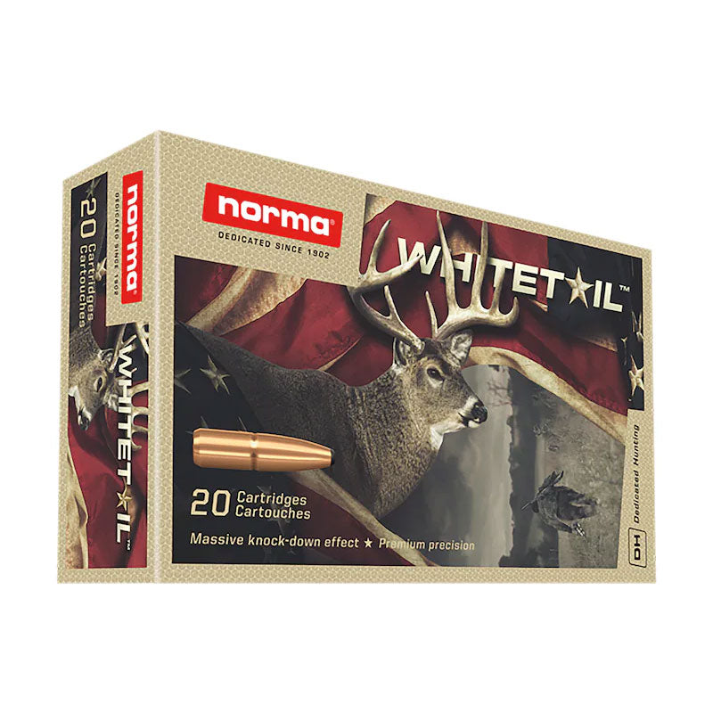 Norma WHITETAIL .270 Winchester 130 gr JSP ammo