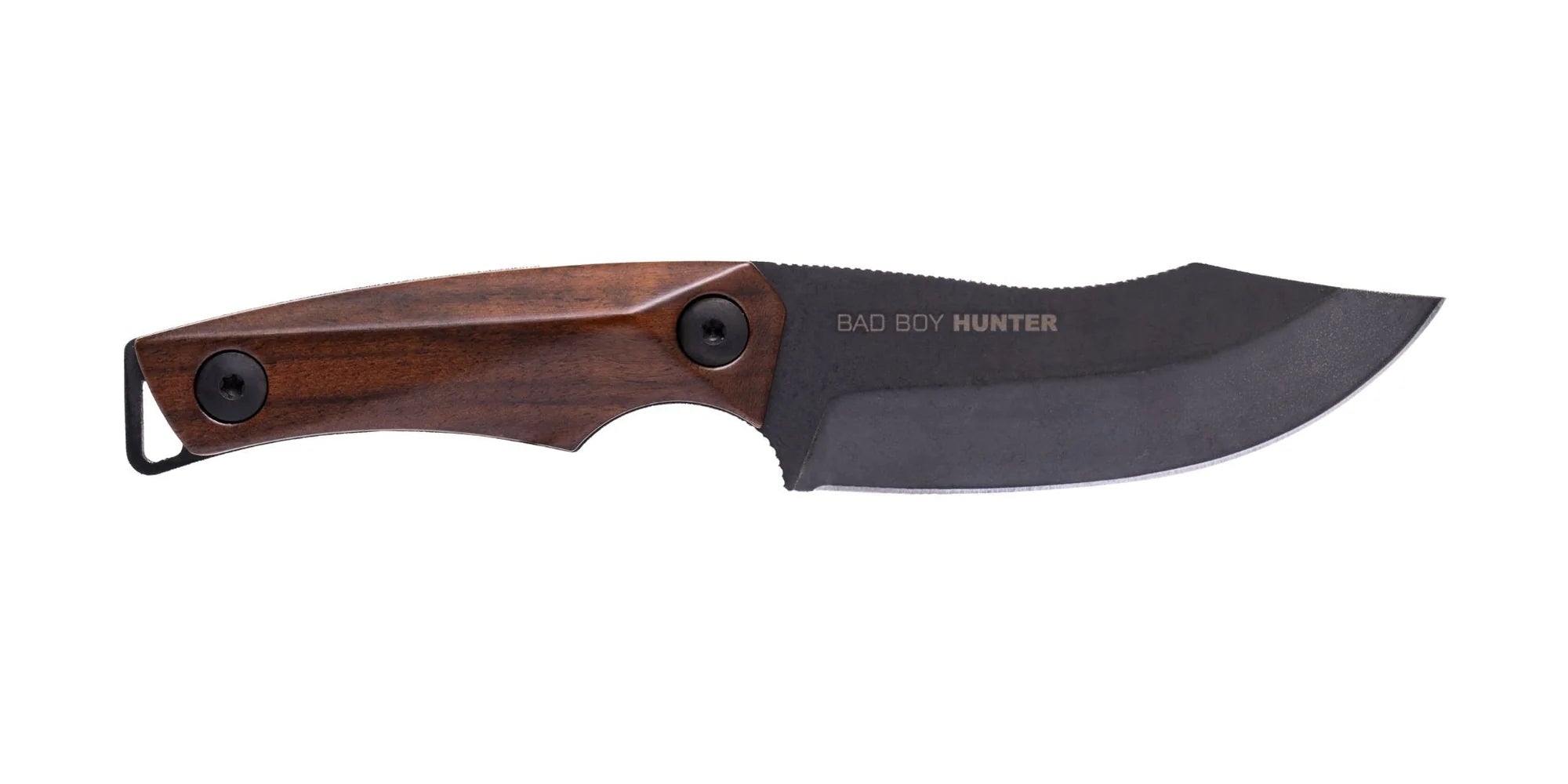 WOOX Bad Boy Hunter Fixed Blade Knife with Walnut Handle