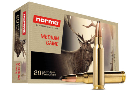 Norma Medium Game .308 Win / 7.62x51mm 150 gr JSP ammo