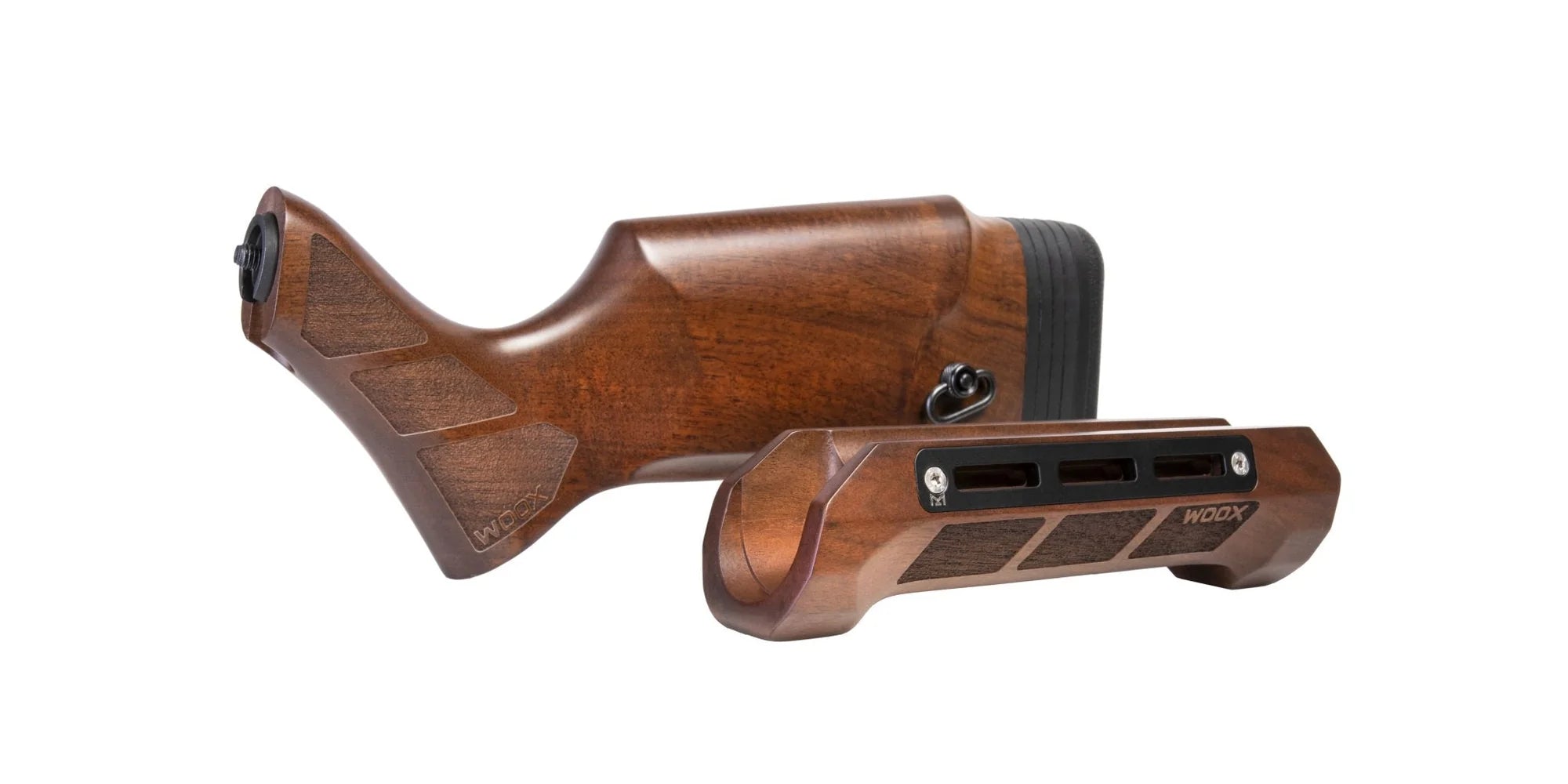 WOOX Gladiatore Walnut Stock and Forend Set for Mossberg 88/500/590 (7-3/4" Action Tube)