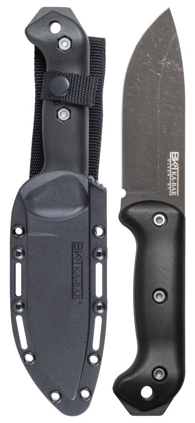KA-BAR Becker Campanion MagnaCut 5.38" Drop Point Blade 10.63" OAL Fixed Knife with Sheath