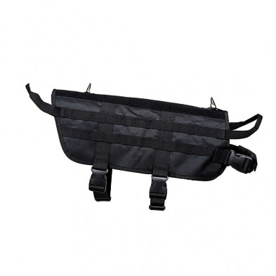 NcStar K9 Tactical Vest Large Black with Handles Metal Rings Loop Velcro MOLLE Webbing