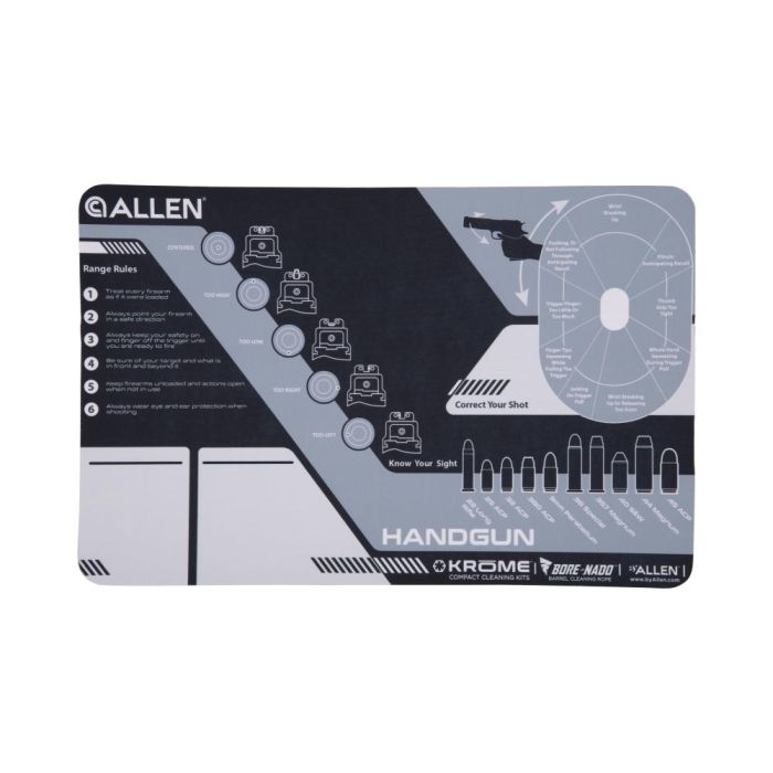 Allen Handgun Cleaning and Range Mat