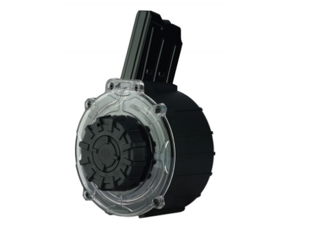 ORTHOS BLACK RIVER 20RD DRUM MAG BLACK W BLACK PARTS