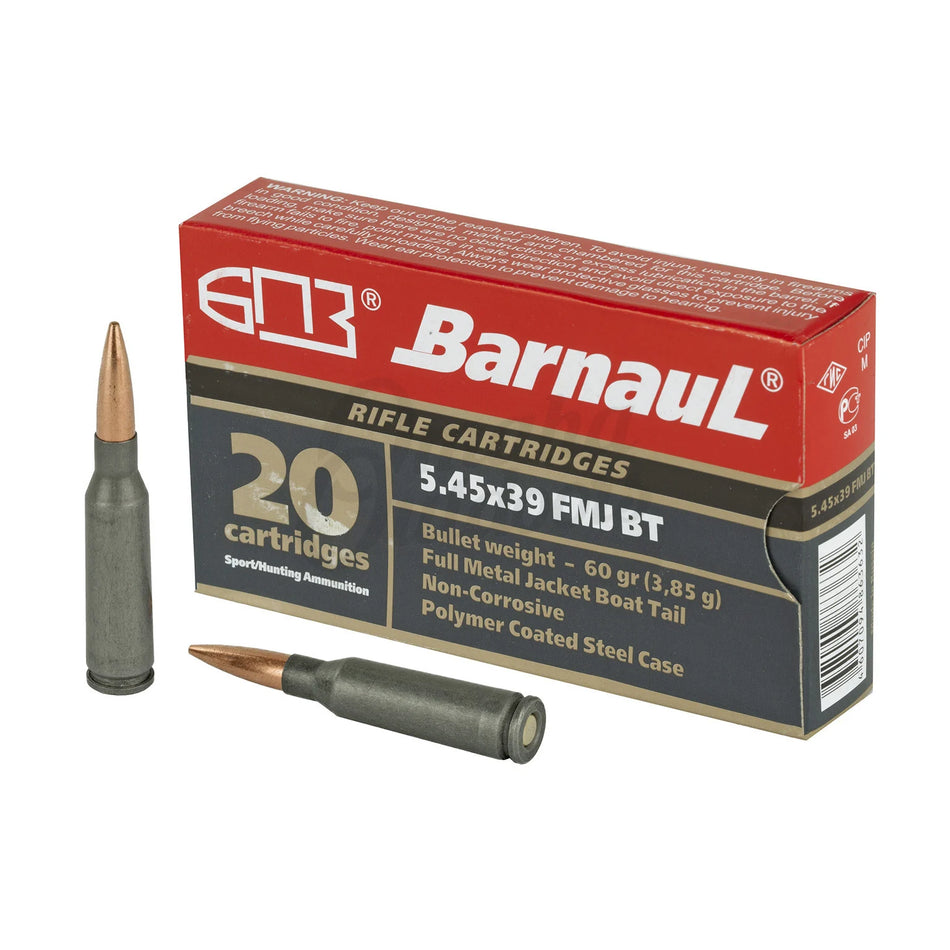 Barnaul  5.45x39mm 60 gr FMJ ammo