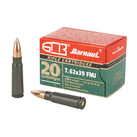 Barnaul  7.62x39mm 123 gr FMJ ammo