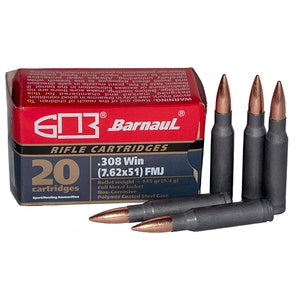 Barnaul BARNAULCenterfire .308 Win / 7.62x51mm 145 gr FMJ ammo