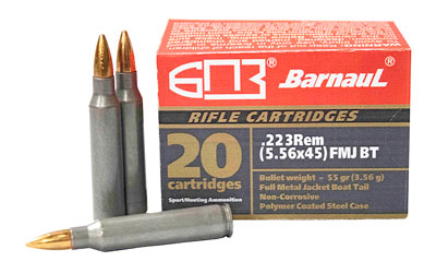 Barnaul BARNAUL .223 Remington 55 gr FMJ ammo