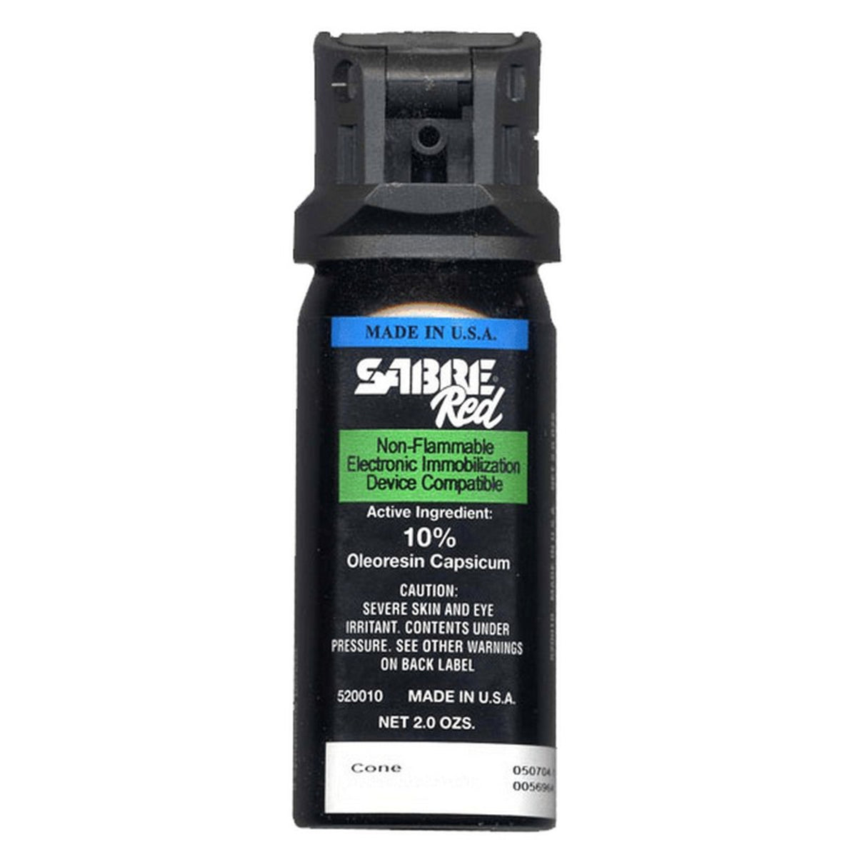 SABRE LAW RED 10% OC 2 oz Cone MK-3 25-Pack