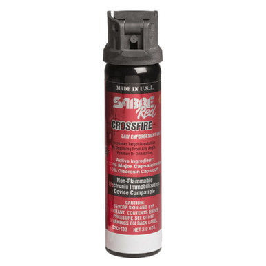 SABRE LAW RED Crossfire 3oz Stream MK-4 25-Pack