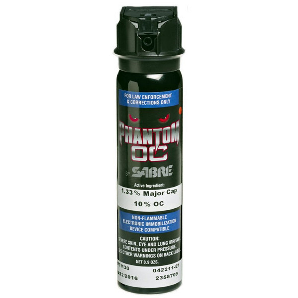 SABRE LAW RED 10% OC 3.9oz Phantom MK-4 Level III 25-Pack