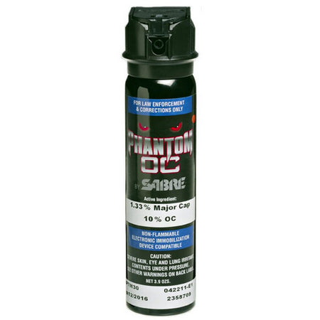 SABRE LAW RED 10% OC 3.9oz Phantom MK-4 Level III 25-Pack