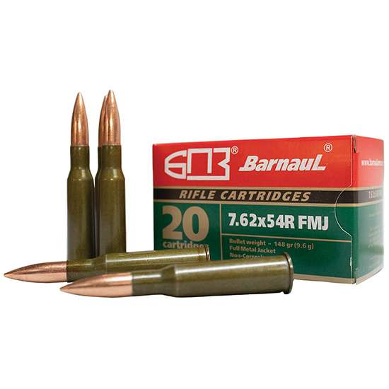 Barnaul BARNAUL 7.62x54mmR 148 gr FMJ ammo