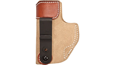 DeSantis Sof-Tuck Natural Suede IWB Holster LH for LCP 380 SR9C SCCY CPX M&P Shield