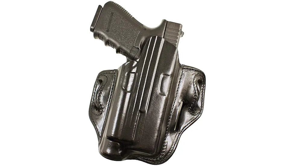 DeSantis Speed Lite Holster Black Leather LH Glock 17 22 31 with TLR-1 or X300
