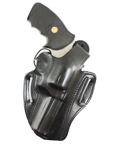 DeSantis Thumb Break Scabbard Holster for S&W K Frame 4", Black, Left Hand