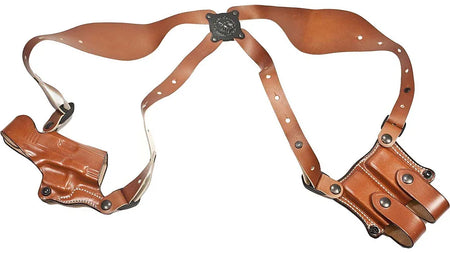 DeSantis NY Undercover Rig Shoulder Holster Tan Right Hand for Colt 1911 Gov/Off/Com