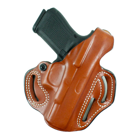 DeSantis Thumb Break Scabbard Leather Holster for SIG P365-XMACRO, Black, Right Hand, w/ or w/o Red Dot