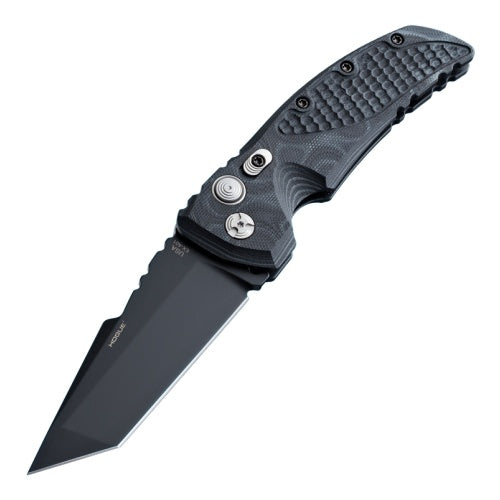 Hogue EX-A01 Auto Knife 3.5" Tanto Blade Black G10 Frame G-Mascus Black