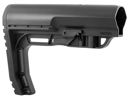 Mission First Tactical Battlelink Minimalist Stock Black Poly Milspec Restricted State Comp