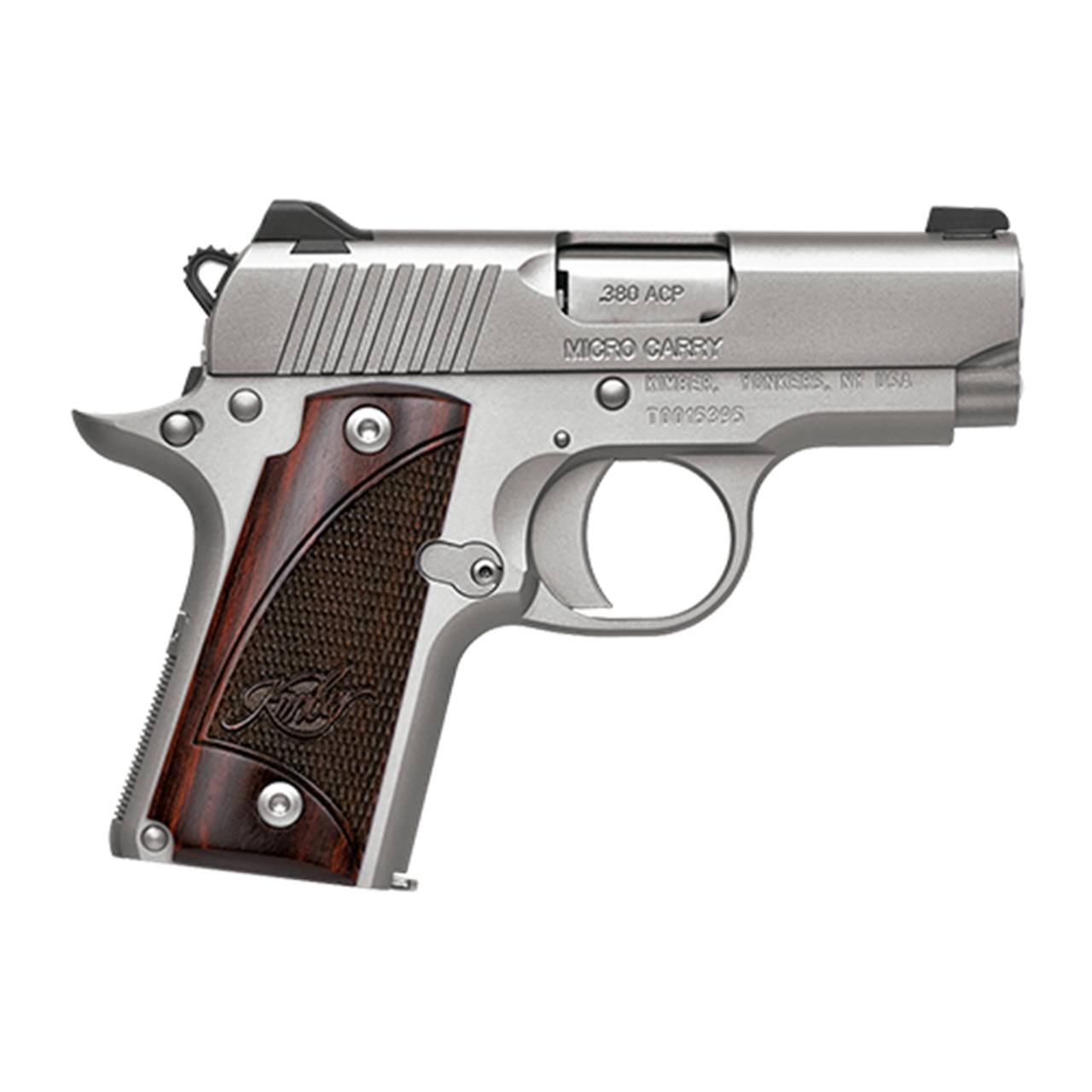 KIMBER MICRO 380ACP PSTL RSWD STS