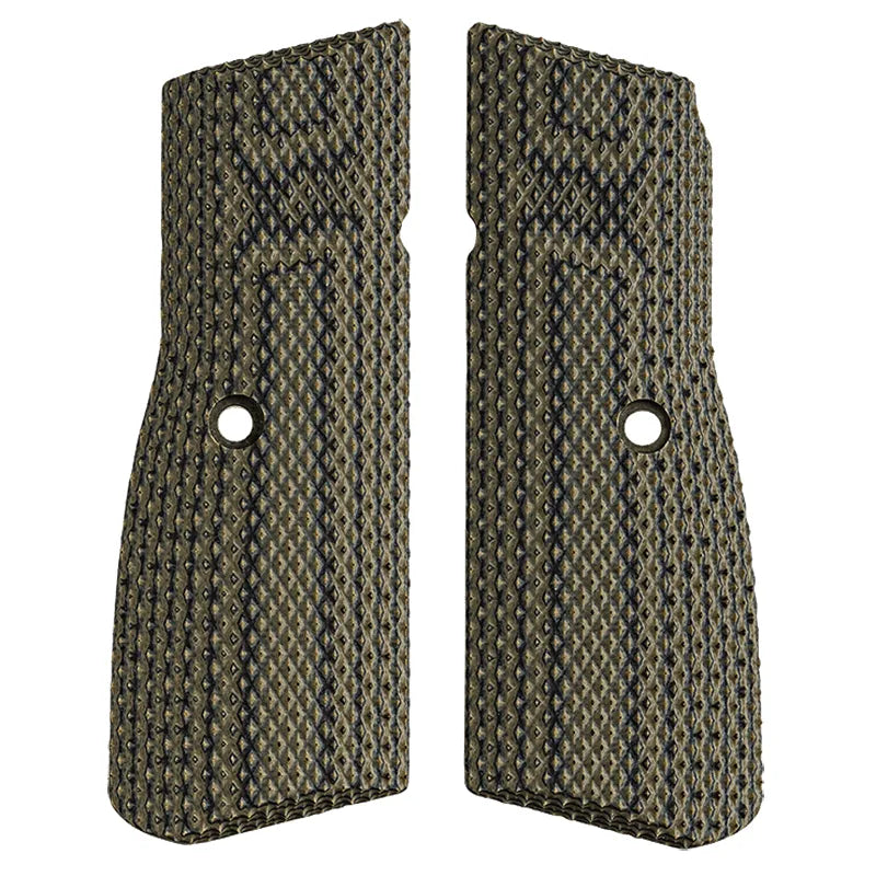 FN High Power G10 Pistol Grips Dirty Olive