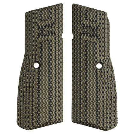 FN High Power G10 Pistol Grips Dirty Olive