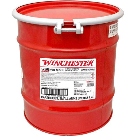 Winchester Lake City USA 5.56x45mm NATO 62 gr FMJ ammo