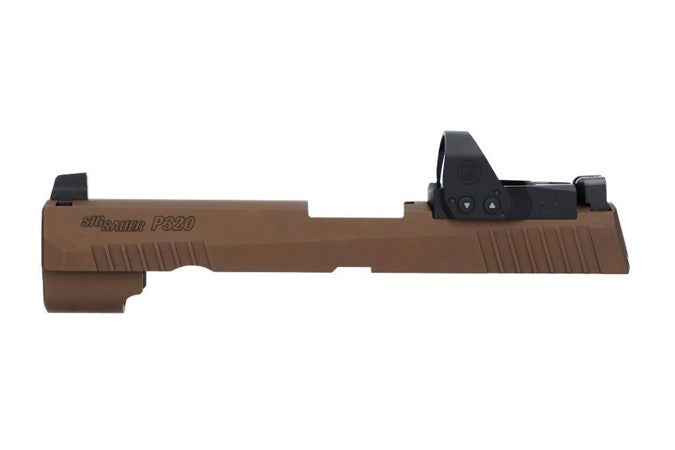 SIG Sauer P320 Pro Slide Assembly 3.9" with Romeo 1 Coyote Tan