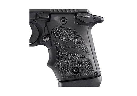 SIG SAUER P938 Plastic Grip Set with Rubber Panels Black