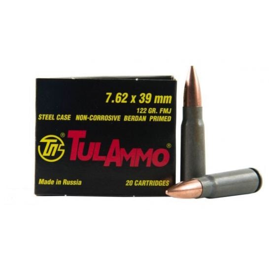Tulammo TULAMMO 7.62x39mm 122 gr JHP ammo