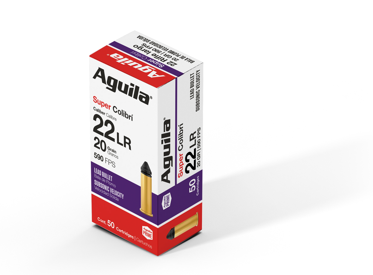 Aguila Super Colibri .22 Long Rifle 20 gr Solid ammo
