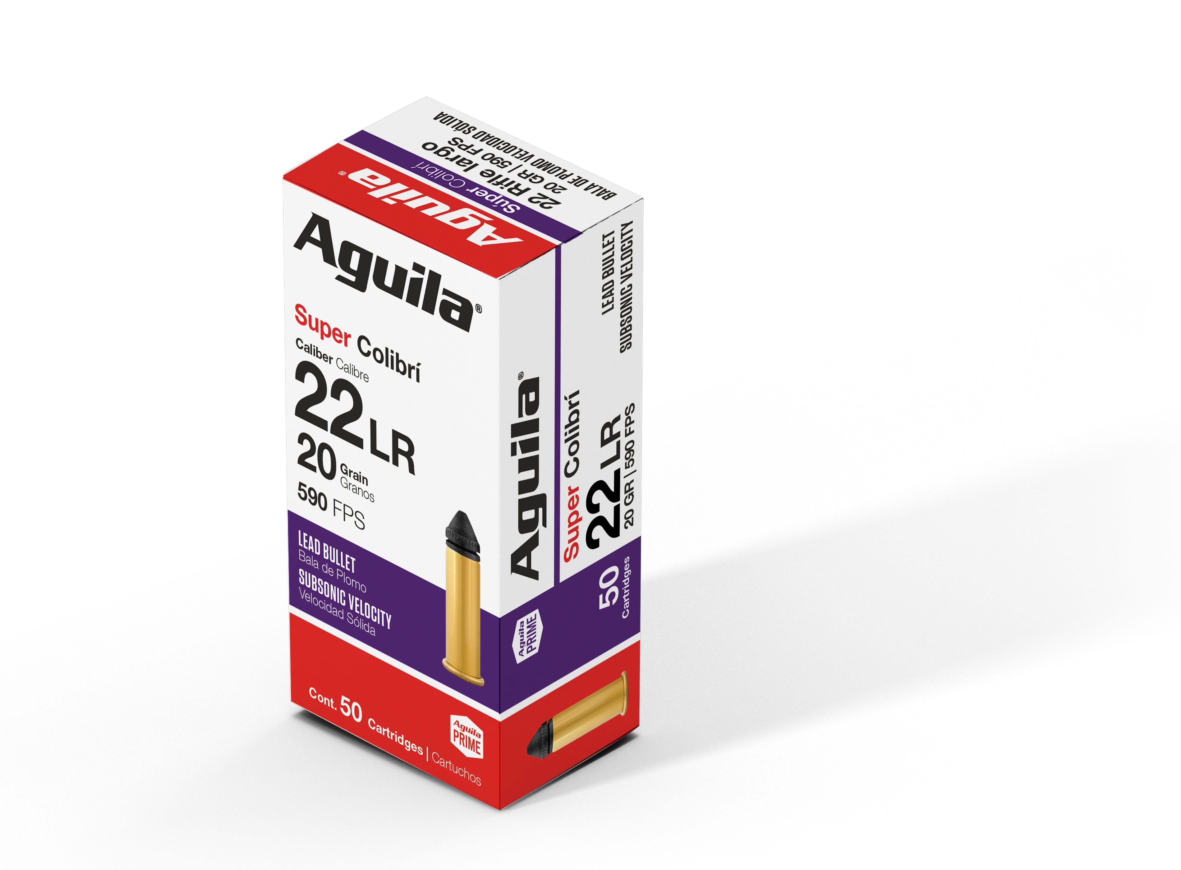 Aguila Super Colibri .22 Long Rifle 20 gr Solid ammo